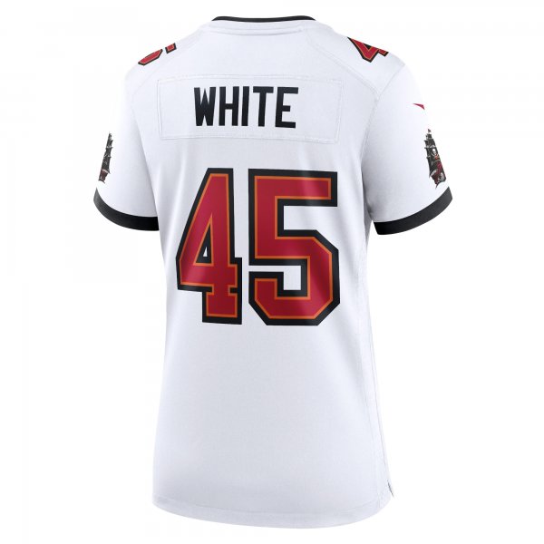 Women's Tampa Bay Buccaneers Devin White Nike White Game Jersey