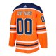 Men's Edmonton Oilers adidas Orange Custom Jersey