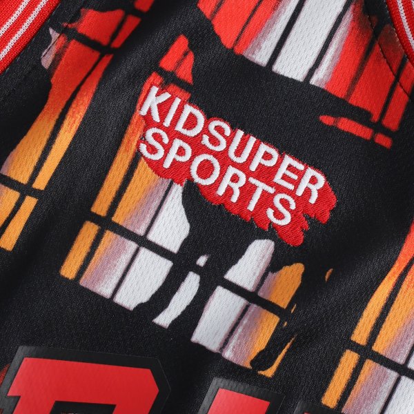 Unisex Chicago Bulls NBA & KidSuper Studios by Fanatics Red Hometown Jersey