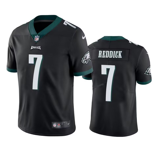 Men's Philadelphia Eagles #7 Haason Reddick Black Vapor Limited Jersey