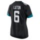 Women's Jacksonville Jaguars Jake Luton Nike Black Game Jersey