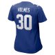 Women's New York Giants Darnay Holmes Nike Royal Game Jersey