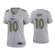 Women's Los Angeles Rams Cooper Kupp Gray Atmosphere Fashion Game Jersey