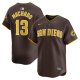 Men's San Diego Padres #13 Manny Machado Nike Red Away Limited Player Jersey