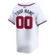 Men's Atlanta Braves Nike White Home Limited Custom Jersey