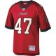 Men's Tampa Bay Buccaneers John Lynch Mitchell & Ness Red Legacy Replica Jersey