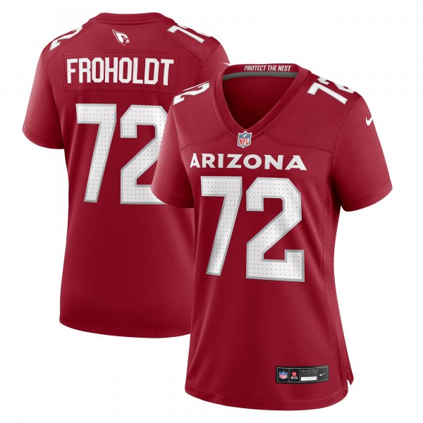 Women's Arizona Cardinals Hjalte Froholdt Nike Cardinal Nike Women's All Player Jersey