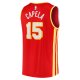 Men's Atlanta Hawks Clint Capela Fanatics Red 2021/22 Fast Break Replica Jersey - Icon Edition