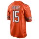 Men's Chicago Bears Rome Odunze Nike  Orange Alternate Game Jersey