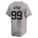 Men's New York Yankees Aaron Judge Nike Gray Away Limited Player Jersey