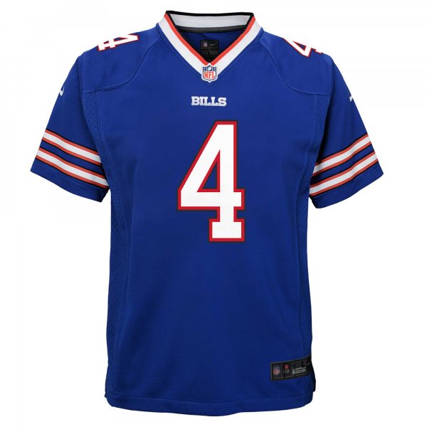 Youth Buffalo Bills James Cook Nike Royal Game Jersey