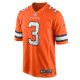 Men's Denver Broncos Russell Wilson Nike Orange Alternate Game Jersey