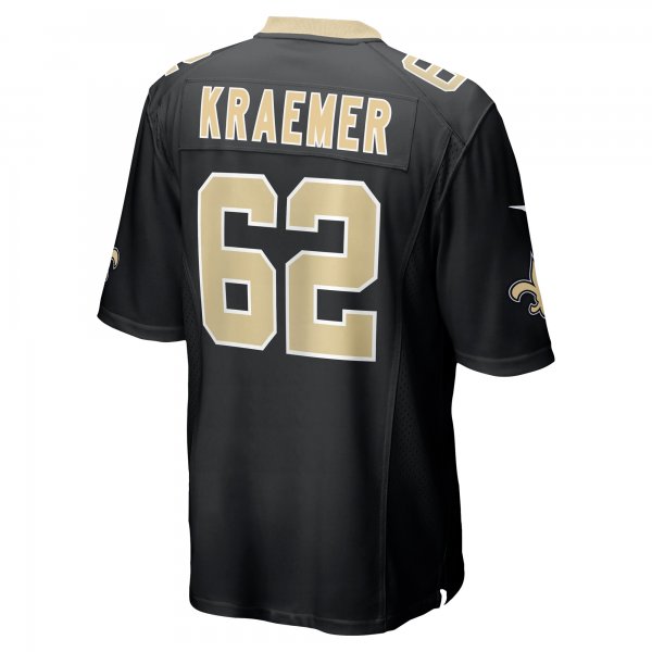 Men's New Orleans Saints Tommy Kraemer Nike  Black Team Game Jersey