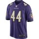 Men's Baltimore Ravens Marlon Humphrey Nike Purple Game Jersey