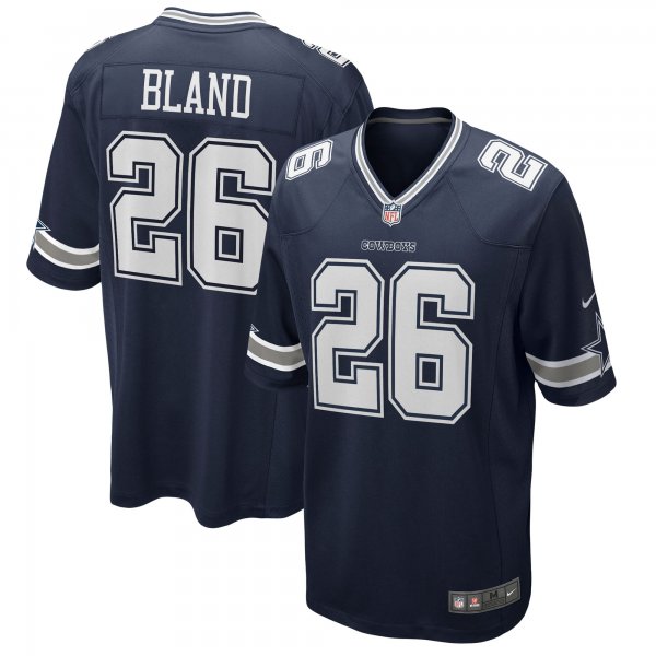 Men's Dallas Cowboys DaRon Bland Nike Navy Game Jersey