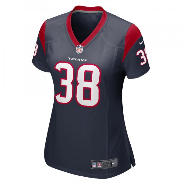 Women's Houston Texans J.J. Taylor Nike  Navy Team Game Jersey