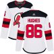 New Jersey Devils #86 Jack Hughes White Road Women's Stitched NHL Jersey