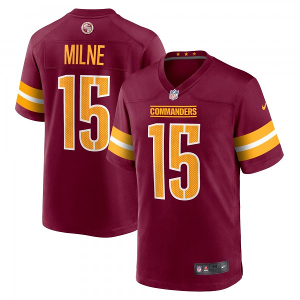 Men's Washington Commanders Dax Milne Nike  Burgundy  Game Jersey