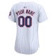 Women's New York Mets Nike White Home Limited Custom Jersey