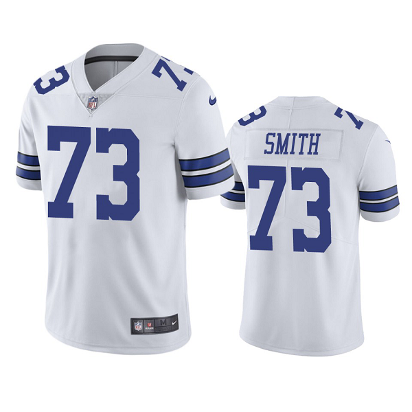 Men's Dallas Cowboys Tyler Smith White 2022 NFL New Draft Vapor Limited Jersey