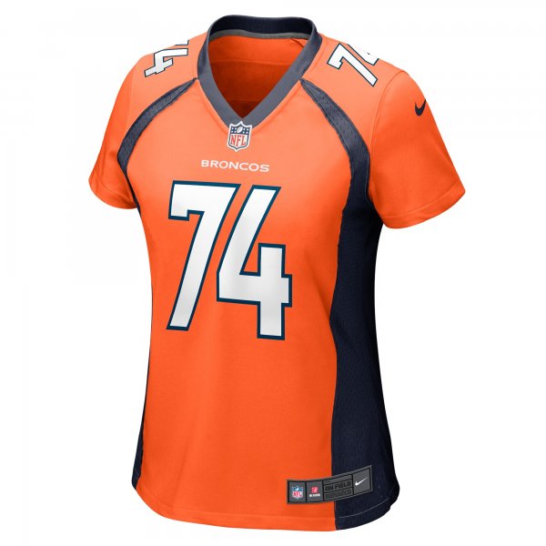 Women's Denver Broncos Ben Powers Nike Orange Game Player Jersey