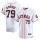 Men's Houston Astros #79 Jose Abreu Nike White Home Limited Player Jersey