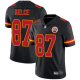 Nike Kansas City Chiefs #87 Travis Kelce Black Youth Stitched NFL Limited Rush Jersey