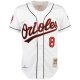 Men's Baltimore Orioles Cal Ripken Mitchell & Ness White Home Jersey