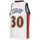 Youth Golden State Warriors Stephen Curry Mitchell & Ness White 2009-10 Hardwood Classics Swingman Jersey