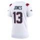 Women's New England Patriots Jack Jones Nike White Game Player Jersey