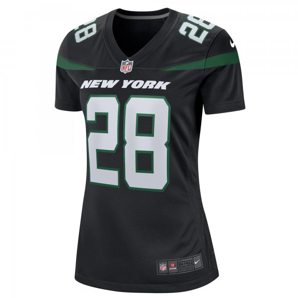 Women's New York Jets Curtis Martin Nike Black Retired Player Jersey