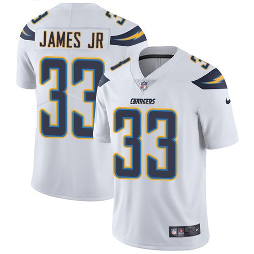 Los Angeles Chargers #33 Derwin James Jr White Men's Stitched NFL Vapor Untouchable Limited Jersey