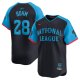 Men's National League #28 Alec Bohm Nike Navy 2024 MLB All-Star Game Cool Base Jersey