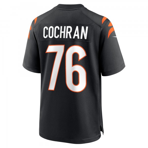 Men's Cincinnati Bengals Devin Cochran Nike Black Game Player Jersey