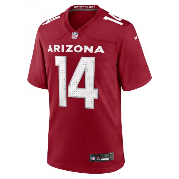 Men's Arizona Cardinals Michael Wilson Nike  Cardinal Team Game Jersey